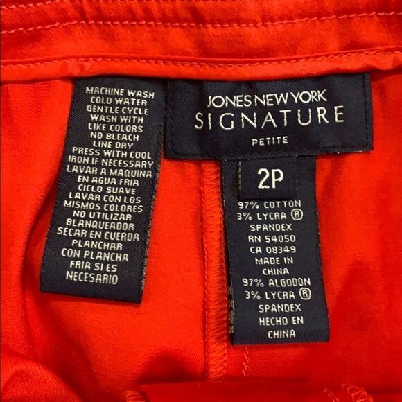 JONESāNEWāYORKĀ RipeāRedāPants - Picture 6 of 13